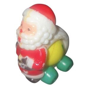 Vintage Santa Claus On Wheels